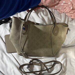 Monogram bag full leather crossbody